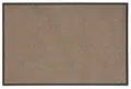 Fußmatte "Original Uni, Schmutzfangteppich" Gr. 64, beige (dunkelbeige), B:35cm H:9mm L:75cm
