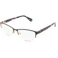 Kate Spade KS MARNIE 2/G Damen-Brille inkl. Gläser Vollrand Cateye Metall-Gestell 32mm/16mm/140mm, schwarz