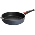 WOLL Guss-Hochrandpfanne  Diamond Lite ¦ schwarz ¦ Aluminium-Guss ¦ Maße (cm): H: 7  Ø: 28.0