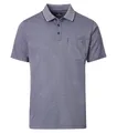 CASAMODA Herren Polo-Shirt unifarben Brusttasche, 105 Blau, L