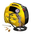 Stanley 8 Bar Kompressor Set | Ölfrei | 3m Schlauch | Druckluftpistole | Wie Neu