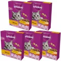 Whiskas Senior Trockenfutter für Katzen Huhn Alleinfuttermittel Knackits 5x800g