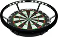 dartone LED Leuchtring für Bristle Dartboards (ohne Dartscheibe), Schwarz