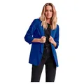 PIECES Damen Pcboss Noos 3/4 Blazer, Mazarine Blue,M