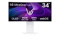 LG UltraGear 34GX90SA-W 34" OLED curved Smart-Gaming-Monitor mit 240 Hz, webOS und LG AI