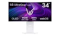 LG UltraGear 34GX90SA-W - OLED-Monitor - Gaming - gebogen - 86.2 cm (34")