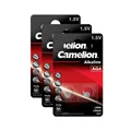 3x 2er Blister Camelion Knopfzellen Uhren Batterien AG4 Alkaline LR66 LR626 377