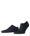 FALKE Herren Füßlinge Family M In Baumwolle unsichtbar einfarbig 1 Paar, Blau Navy Melange 6127, 43-46