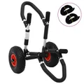 Kajak-Trolley Klappbar 45 Kg Aluminium