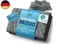 Glückstoff® Kissenbezug für Ergonomisches Kissen [mit Kühl- und Wärmeeffekt] aus