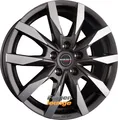 4 Alufelgen BORBET CW5 Mistral Anthracite Glossy Polished 6x16 ET68 5x130