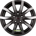 Borbet CW5 mistral anthracite glossy 6x16 ET68 - LK5/130 ML78.1 Felge Alu