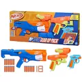 Nerf N Series Gear Up Pack, 3 Blaster, 18 Nerf N1 Darts, nur kompatibel mit Nerf
