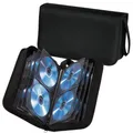 hama 80er CD-/DVD-Tasche Wallet schwarz, 1 St. 33832