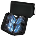 hama 80er CD-/DVD-Tasche Wallet schwarz, 1 St.