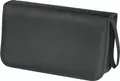 Hama CD Wallet 80 Tasche für CDs/DVDs Nylon Schwarz (00033832)