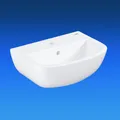 Grohe Bau Keramik Wand Handwaschbecken 45 cm Waschbecken mit Überlauf Hahnloch