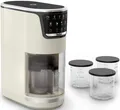 Tefal Eismaschine Dolci, 1,4 l, 600 W, 10 Programme, automatisches Reinigungsprogramm, digitales Rezeptbuch