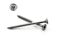 50 Stück Spanplattenschrauben 4,5x40 mm - A2 - Edelstahl - Torx - TX20 - Senkkopf - Teilgewinde - Holzschrauben - Schrauben (50, 4,5x40 mm)