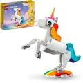 LEGO Creator 3in1 31140 Magisches Einhorn, ab 7 Jahre, 145 Teile