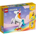 LEGO® Creator 31140 - Magisches Einhorn Bauset mit Einhorn, Seepferdchen, Pfau