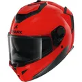 Shark Spartan GT Pro Blank Helm, rot, Größe M für Männer