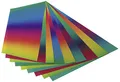 Folia Regenbogenpapiermappe, 225 x 320 mm, 100 g/qm, 10 Blatt Regenbogenpapier