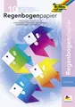 folia Regenbogenpapiermappe 225 x 320 mm 100 g/qm 10 Blatt