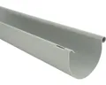 Marley Dachrinne Kunststoff halbrund Fenstergrau RAL 7040 RG 100 mm L= 1000 mm