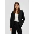 s.Oliver Jackenblazer Jersey-Blazer mit Twillstruktur schwarz 40
