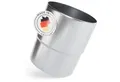 greate. Regenfallrohr Fallrohr Adapter 100 mm Titan Zink - Steckmuffe Ablaufrohrverbinder, (1-tlg), Made in Germany