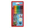 STABILO Filzstift Pen 68, (10-tlg), wasservermalbar