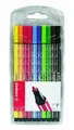 STABILO Pen 10 Kunststoff - Etui - Faserschreiber / Neu & OVP