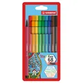 (0,90€/Stück) Stabilo Pen 68 Kunststoffetui mit 10 Farben