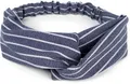 styleBREAKER Haarband, 1-tlg., Haarband mit Streifen Muster und Twist Knoten