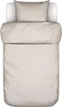 Marc O' Polo Satin-Bettwäsche-Garnitur Loke Farbe Oatmeal Größe 135x200+80x80