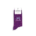 ALTER SOCKS Lustige Socken | Fisch Sternzeichen Geschenk | Sternzeichen Socken Damen & Herren | witzige Strümpfe | Größe 36 – 45 (Fische (Pisces))