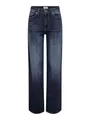 ONLY Female Jeans mit weitem Bein ONLMADISON Hohe Taille Weiter Beinschnitt Jeans