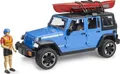 Bruder Jeep Wrangler Rubicon Unlimited mit Kajak und Figur