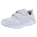 Mirak Milos Damen Turnschuhe/Sneakers mit Klettverschluss (39 EU) (Weiß)