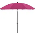 Derby Balkonschirm COMO Ø 165 cm Pink mit Knickfunktion
