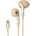 Libratone Q Adapt 4-stufige Kopfhörer, Geräuschunterdrückung (Lightning-Verbindung für Apple iOS, ANC-Geräte) - Nude