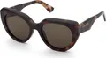 Nina Ricci SNR404 02BV AVANA SCURA LUCIDA 53/20/140 Damen Sonnenbrillen