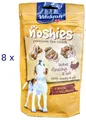Vitakraft Noshies mit Truthahnfleisch (€37,01/kg) Leckerli Truthahn 8 x 90 g