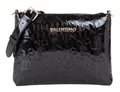 VALENTINO Geranium Pochette Umhängetasche Tasche Nero schwarz Neu
