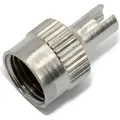 Ventilkappe Metall, mit Werkzeug und Silikon-Dichtring