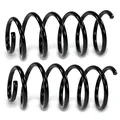 BESTPRICE 2x Fahrwerksfeder hinten links & rechts Kompatibel mit OPEL CORSA D (S07)