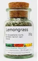 Lemongrass, Zitronengras getrocknet 20g Glas Gewürzkontor München