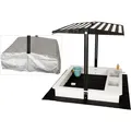 WONDERMAKE Design Sandkasten mit Dach solarca1