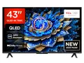 TCL 43T69C 43 Zoll QLED, Direct LED TV, 4K HDR TV, Smart Google TV (Dolby Vision & Atmos, Game Master, Motion Clarity, Kompatibel mit Google Assistant & Alexa)